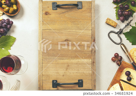 Wine appetizers set 34681924