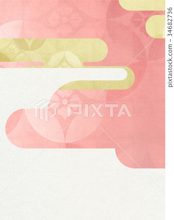 Japanese paper-Japanese pattern-background-pink-modern Japanese paper-Japanese pattern-background-pink-modern 34682736