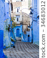 Blue city Chefchaouen 34683012