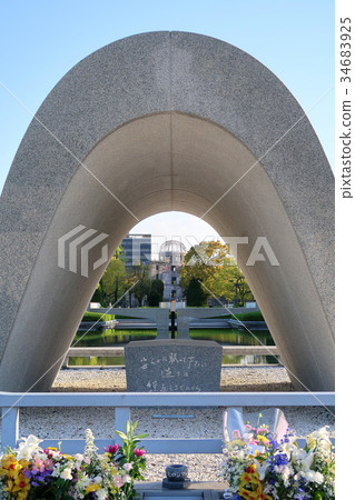 紀念碑為原子彈受害者 34683925