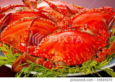 Material of blue crab that looks delicious 34684070