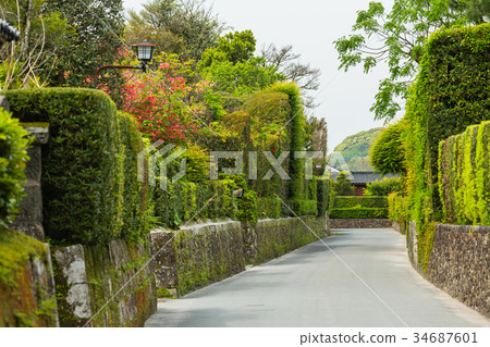 Kagoshima Chiran Samurai Residence Street Kagoshima Chiran Samurai Residence Street 34687601