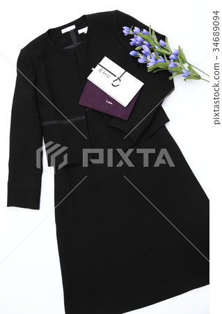 Mourning clothes and rituals Courtesy clothes Funeral image Judge image Vertical 34689094