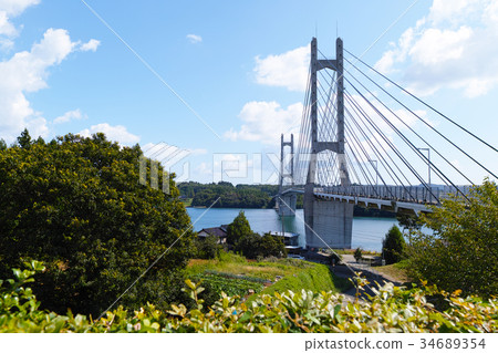 [Ishikawa Prefecture/Noto Peninsula Tourist Attractions] Twin Bridge Noto (Nakanoto Farm Road Bridge) 34689354