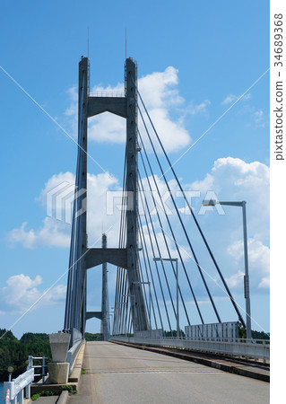 [Ishikawa Prefecture/Noto Peninsula Tourist Attractions] Twin Bridge Noto (Nakanoto Farm Road Bridge) 34689368