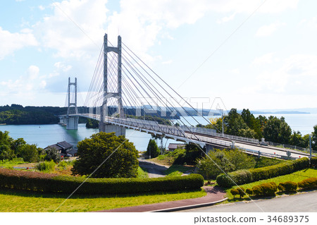 [Ishikawa Prefecture/Noto Peninsula Tourist Attractions] Twin Bridge Noto (Nakanoto Farm Road Bridge) 34689375