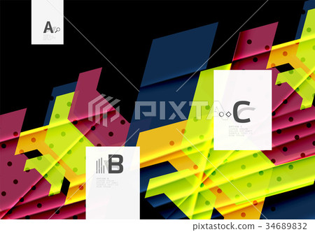 Triangles and geometric shapes abstract background Triangles and geometric shapes abstract background 34689832