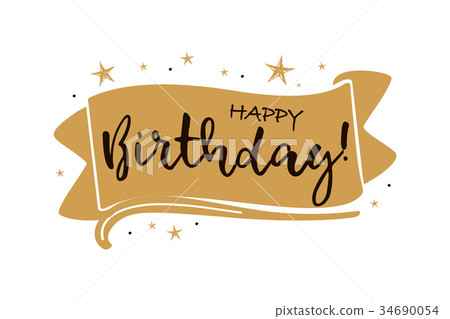 Happy Birthday, beautiful greeting card poster 34690054