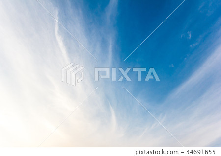 Blue sky and cloud. 34691655