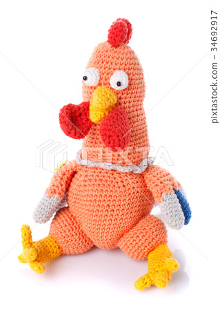 knitted toy rooster knitted toy rooster 34692917