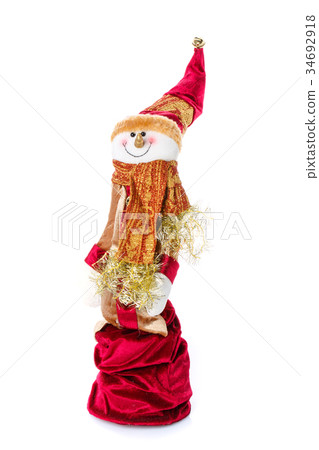 Christmas Doll : Snowman with hat and scarf for Christmas Doll : Snowman with hat and scarf for 34692918