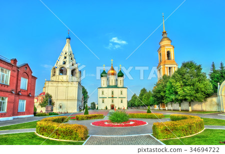 The ensemble of the Cathedral Square at Kolomna The ensemble of the Cathedral Square at Kolomna 34694722