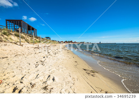 Resort town of Hel in Pomerania, Poland, Resort town of Hel in Pomerania, Poland, 34695239
