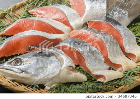 北海道鮭魚 34697346
