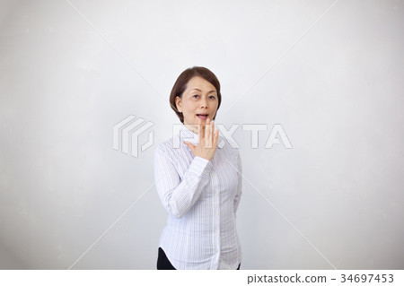 中年女人肖像 中年女人肖像 34697453