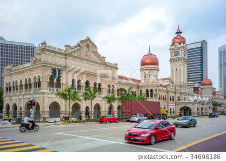 Sultan abdul samad building in Kuala Lumpur 34698186