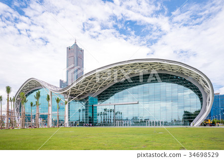 Kaohsiung Exhibition Center and Tuntex Sky Tower 34698529