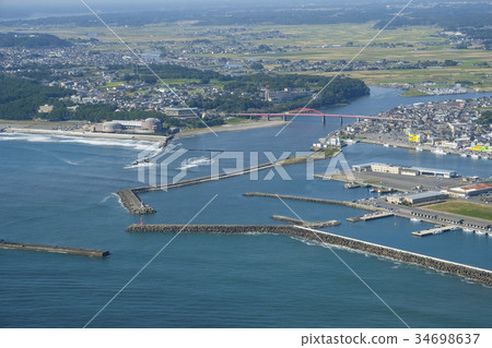 鳥瞰縣茨城縣納卡港 34698637