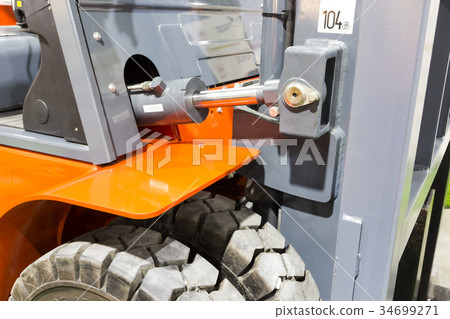 Forklift Truck. Diesel Counterbalance Truck Forklift Truck. Diesel Counterbalance Truck 34699271