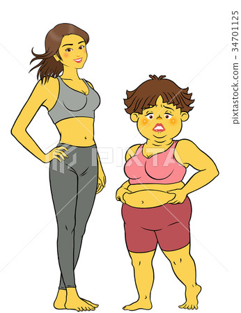 飲食成功女性和失敗的女性 34701125