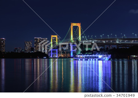 Odaiba · night view 34701949