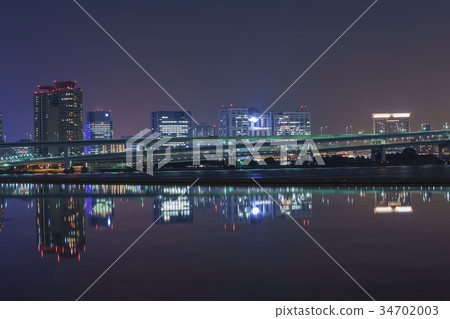 Night view from Harumi-futo 34702003