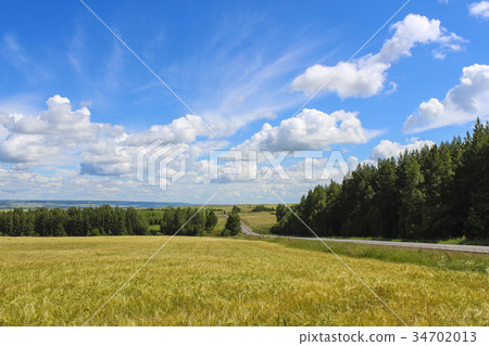 Landscape in the countryside 34702013