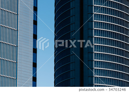 Modern office building exterior Modern office building exterior 34703246