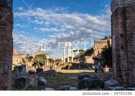 View of Forum of Rome View of Forum of Rome 34703299