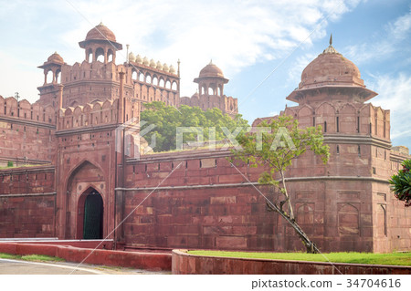 delhi, india, fort 34704616