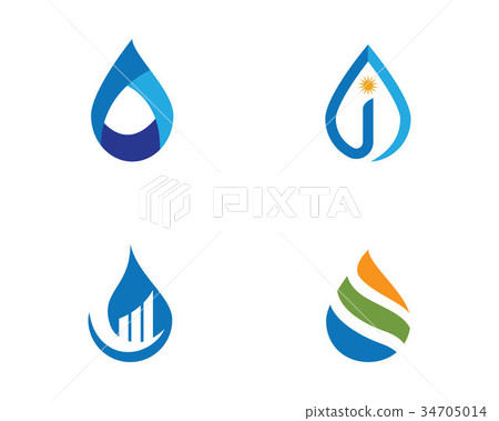 water drop Logo Template water drop Logo Template 34705014