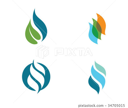 water drop Logo Template water drop Logo Template 34705015
