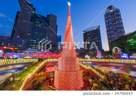 christmas, tree, taipei 34706843