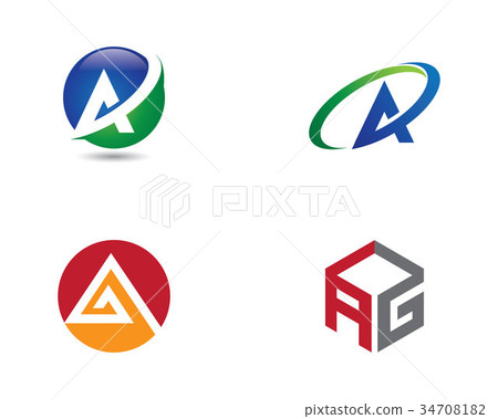 A Letter icon Logo Template-插圖素材 [34708182] - PIXTA圖庫
