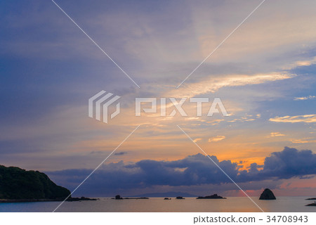 [靜岡縣下田市] Touraura海灘的黎明 34708943