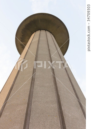 Old water tower from the 1950s Old water tower from the 1950s 34709303