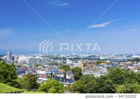 多摩市俯瞰府中鎮 34710202