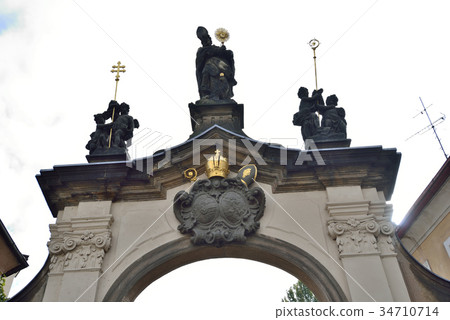 Czech prague cityscape 34710714