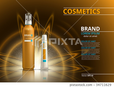 Sun protection realistic product design 34711629