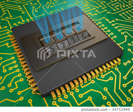 Processor and combination lock 34712949