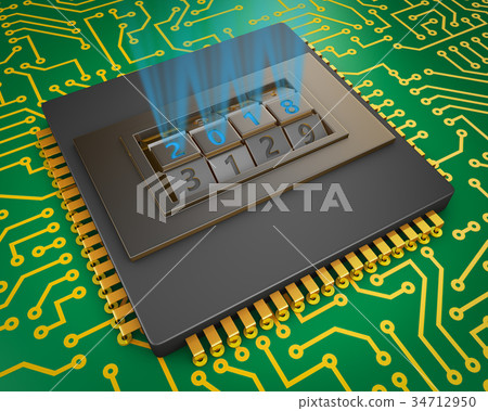 processor with code lock 2018 34712950
