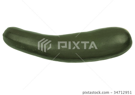 Zucchini On White 34712951