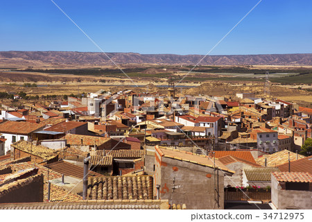 old town of Caspe, Spain old town of Caspe, Spain 34712975