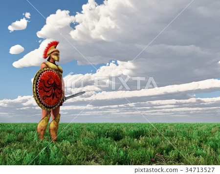 Hoplite of ancient Greece 34713527