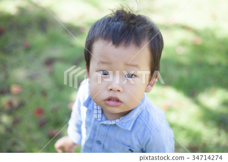 男孩抬頭看這裡 男孩抬頭看這裡 34714274