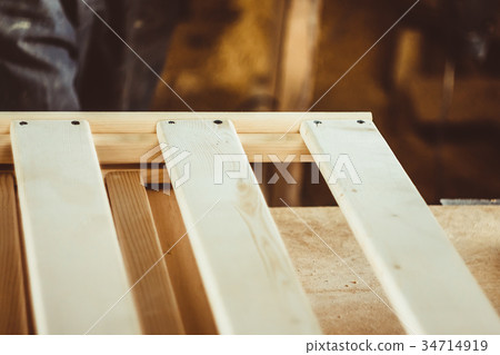 Board in the workshop Board in the workshop 34714919