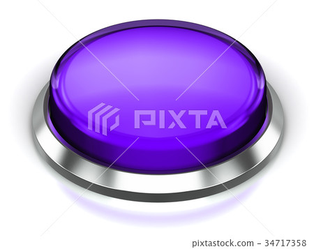 Purple round button Purple round button 34717358