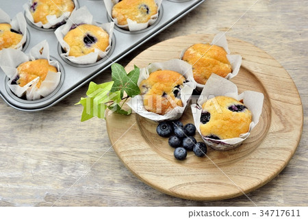 Blueberry muffins Blueberry muffins 34717611