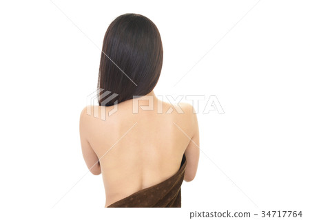 The back of a woman 34717764