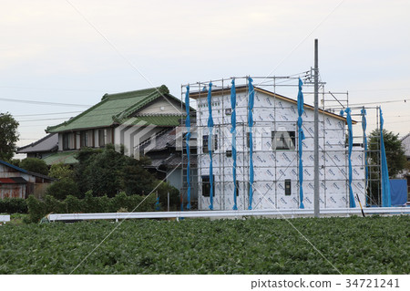 Newly built house Newly built house 34721241